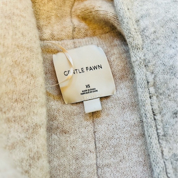 Gentle Fawn XS Ramona Cardi in light Grey.  So COZY! - Picture 3 of 9